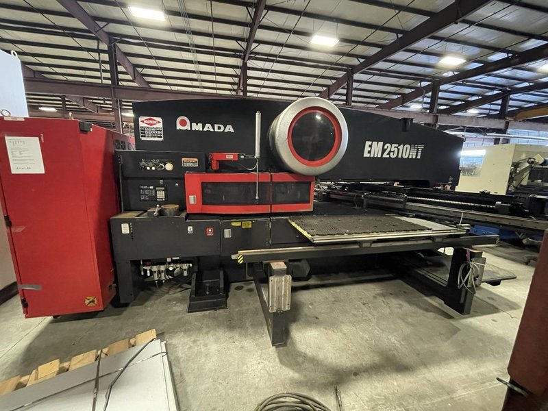 Amada EM2510NT CNC Turret Punch Press, 2004