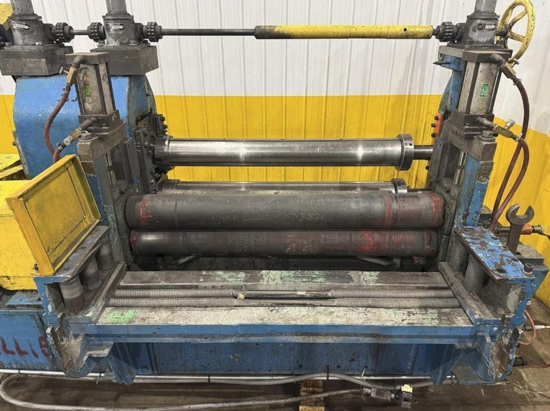 48" X 6" WEAN MOTORIZED SLITTER HEAD FOR SLITTING LINE. STOCK # 0435226