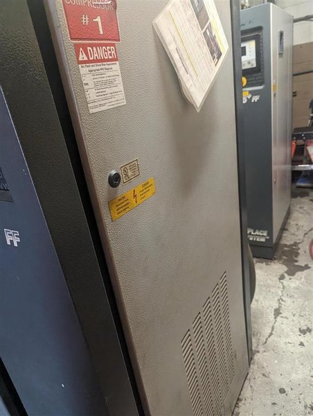 60 HP Atlas Copco GA45PLUS Rotary Screw Air Compressor, 2006 – One of Two