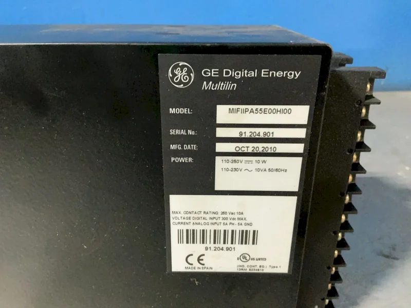 GENERAL ELECTRIC 10 WATTS DIGITAL ENERGY MULTILIN   -  MIFIIPA55E00HI00