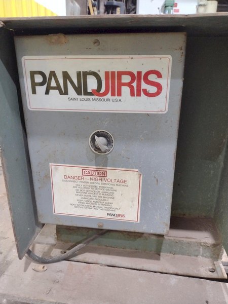 4,000 LB PANDJIRIS PIPER PIPE TANK TURNING ROLLS, DRIVE &amp; IDLER, 110V: STOCK #20360