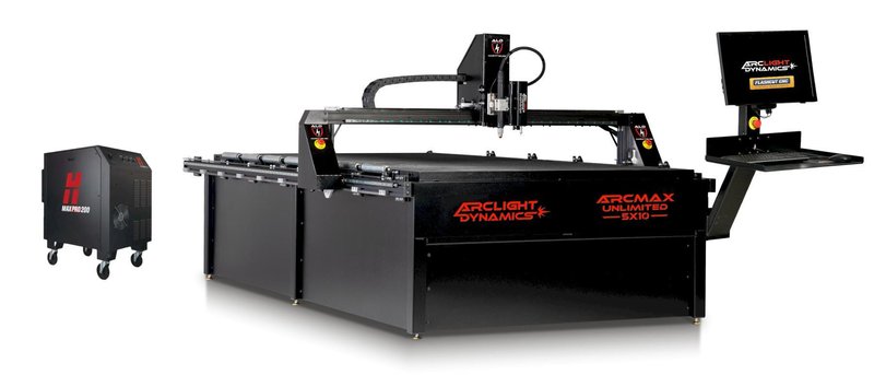 New Arclight ArcMax Unlimited Plasma Cutting Table (#5695)
