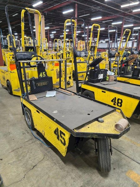 24 VOLT EZ-GO MODEL XI-640 TEXTRON CHASER/TUGGER CART #45: YOBRO #24641