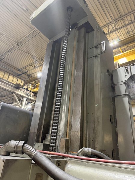 5" DEVLIEG 5K-120 CNC HORIZONTAL BORING MILL WITH UPDATED FAGOR CONTROL. STOCK # 0219826