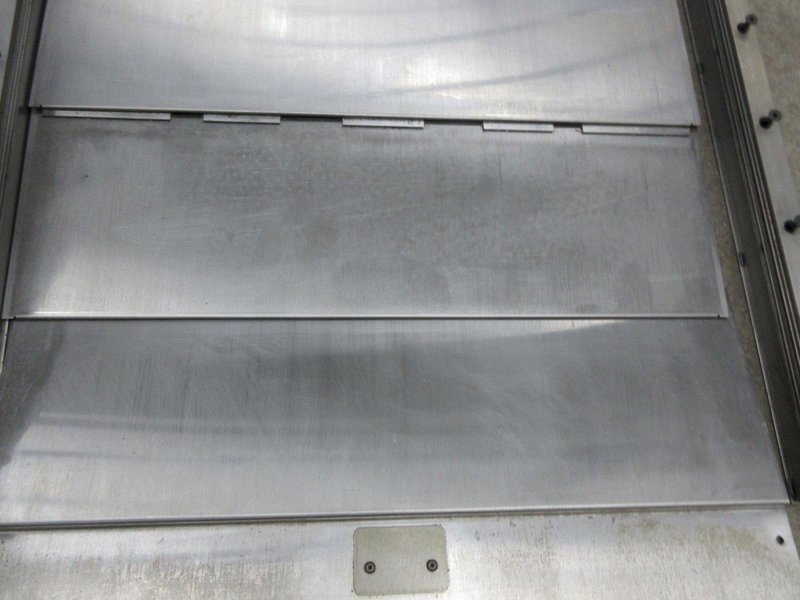 Used Haas Z-Axis Waycover Set #93-4462 Fits Most VF3/4/5 Series Machines.  Great Condition