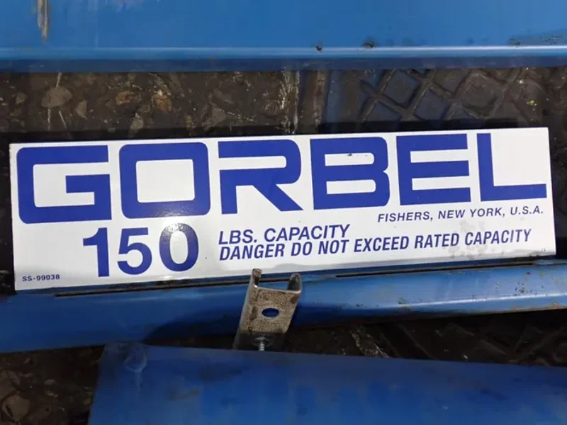 GORBEL 150 LBS JIB CRANE  -  SS-99038
