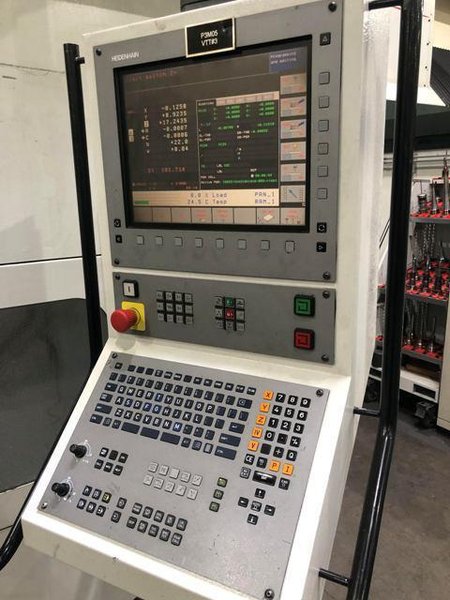 Promac Zephyr VTT Dual Head Bridge Mill with (1) Roughing Head and (1) 5 axis Finishing Head