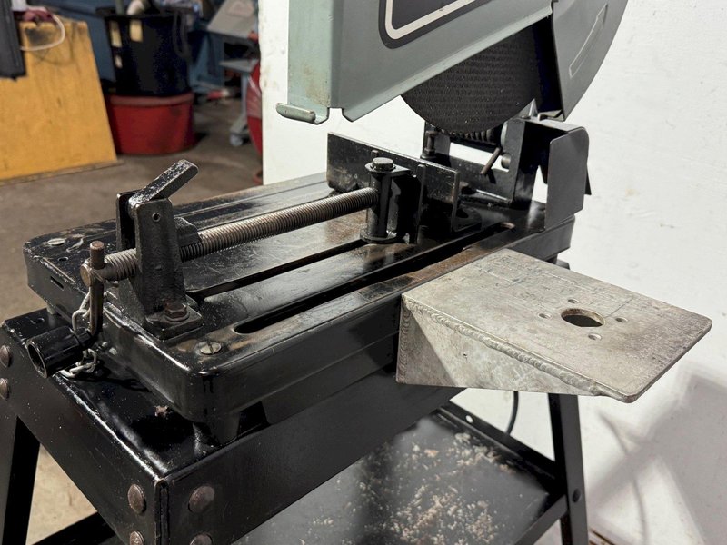 14" Delta Abrasive Cut-Off Saw Model 20-150, Stand, 1 Phase