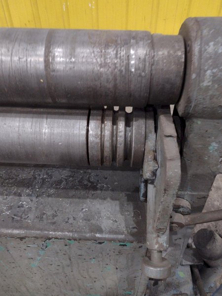 60" X 16-GAUGE WYSONG MODEL #B-60 PLATE BENDING ROLL: YOBRO #25834