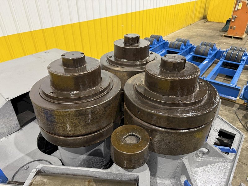 5" X 5" X 1/2" PULLMAX MODEL #Z41 VERTICAL/HORIZONTAL HYDRAULIC ANGLE ROLL: YOBRO #25804