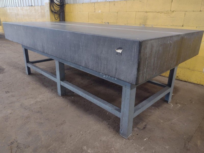 8&#039; X 4&#039; X 10&quot; CHALLENGE PRECISION LAYOUT INSPECTION GRANITE TABLE: STOCK #23792