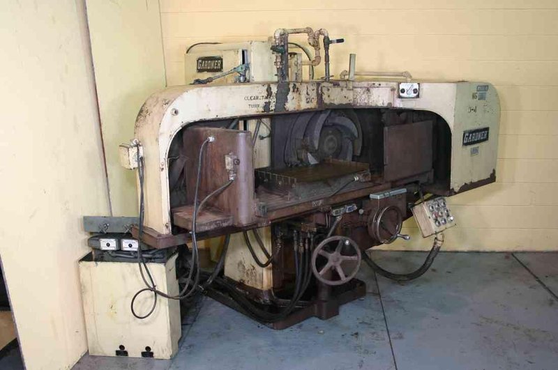 18&#039; X 34&#039; GARDNER HYDRAULIC FACE GRINDER: STOCK #18404