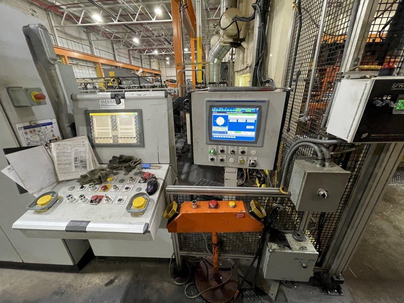 1330 ton Niagara SE4-1330-186-84 Straight Side Mechanical  Metal Stamping Transfer Press For Sale, Year 1991