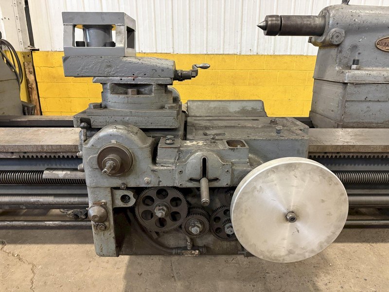 56" x 336" (28') BERTRAM ENGINE LATHE WITH DUAL CARRIAGES: STOCK #10964