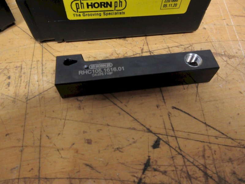 PH Horn Insertable Lathe Tooling, Carbide Inserts, Grooving and Boring Tools **New In Packaging**- Auction Item
