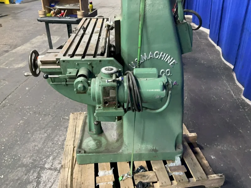 THE UNITED STATES MACHINE TOOL CO. 10”X42” VERTICAL MILL  -  V