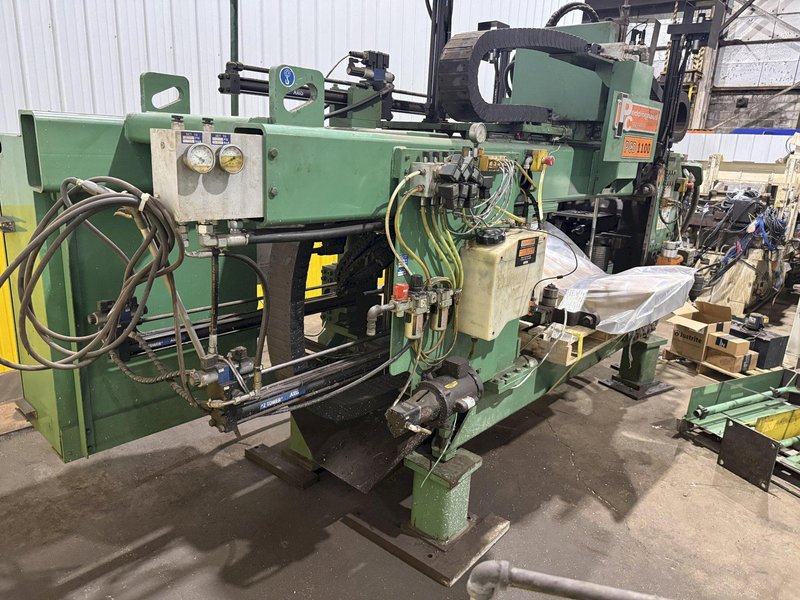 2009 PEDDINGHAUS MODEL #PCD1100 3-AXIS CNC AUTOMATIC BEAM DRILL LINE : YOBRO #25848