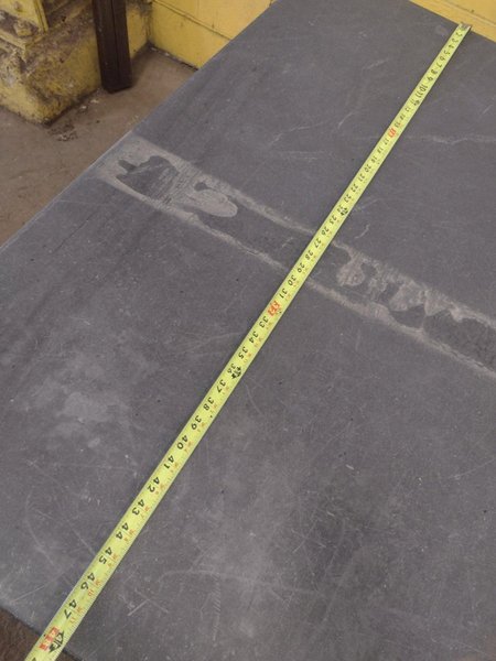 8&#039; X 4&#039; X 10&quot; CHALLENGE PRECISION LAYOUT INSPECTION GRANITE TABLE: STOCK #23792