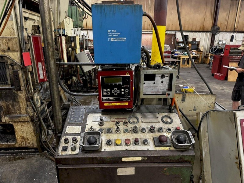 100 TON MINSTER P2-100-42 PIECE MAKER STRAIGHT SIDE HIGH SPEED PRESS. STOCK # 0883325