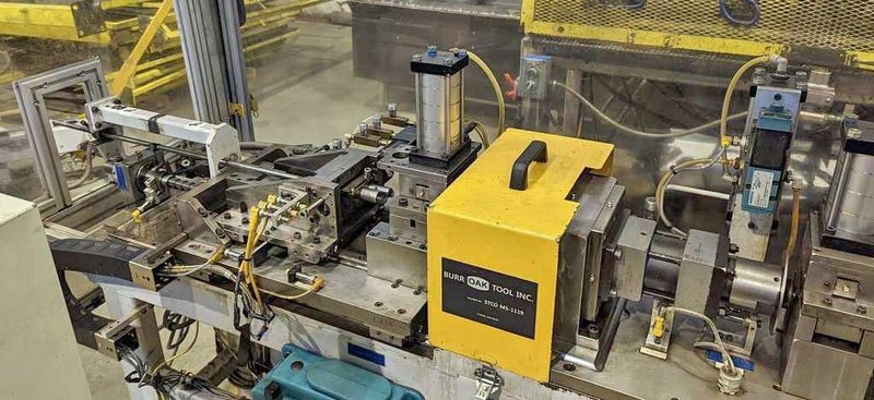 Tube Straightener, Cut &amp; End Form Machine, Burr Oak , 1.125" STOCK# 4284
