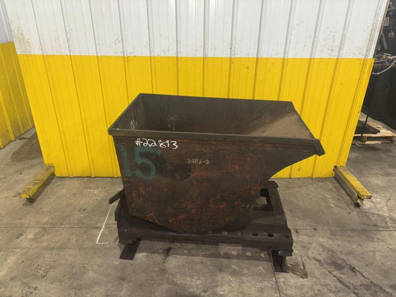 28" X 46" X 24" DUMP HOPPER: STOCK #22893
