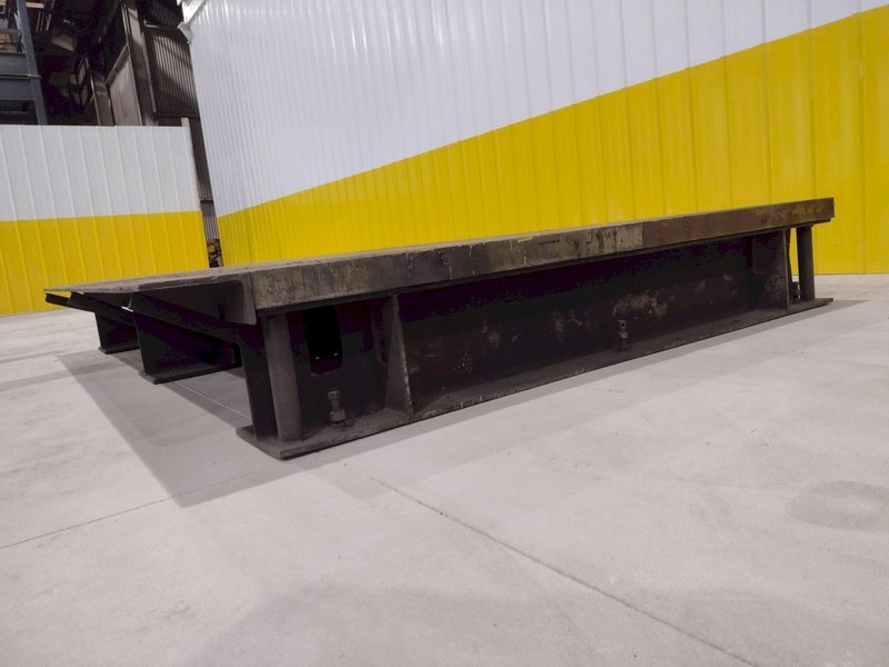 92&quot; X 120&quot; HEAVY DUTY STEEL SURFACE PLATE LAYOUT TABLE: STOCK #19730