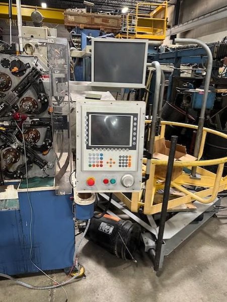 NUCOIL CNC COMPUTERIZED SPRING MACHINERY CNC SPRING FORMER