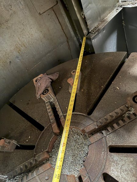 GIDDINGS &amp; LEWIS VERTICAL TURRET LATHE. STOCK # 0546626