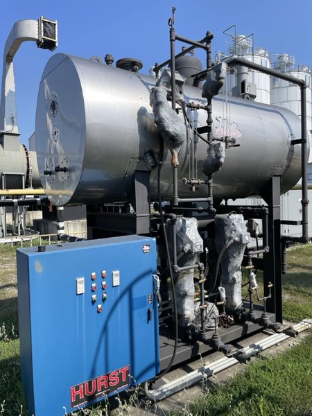 500HP Hurst Series 400 Boiler 2016, Unused.