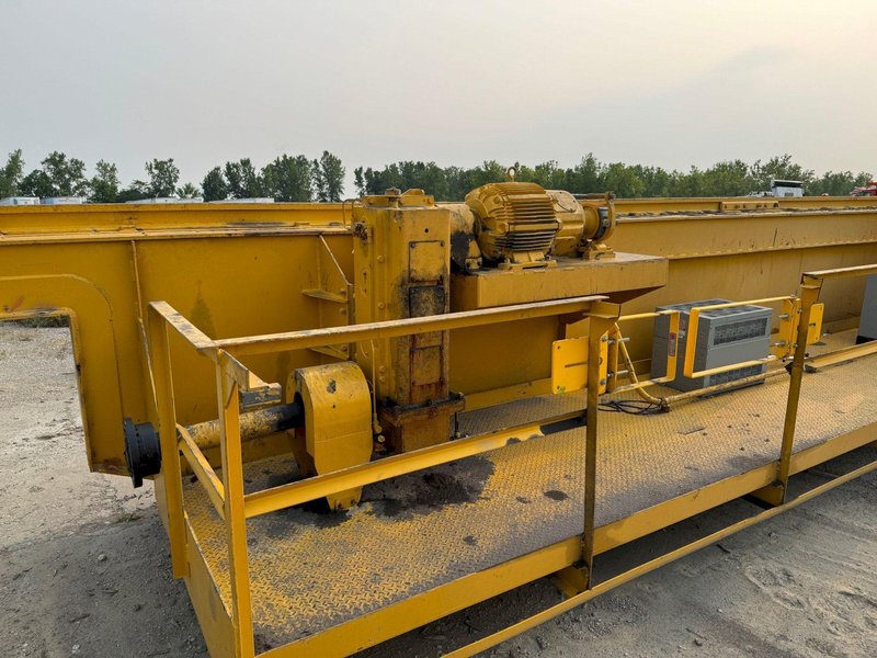 75 TON X 57' SPAN CRANE MFG OVERHEAD BRIDGE CRANE. STOCK  # 0790324