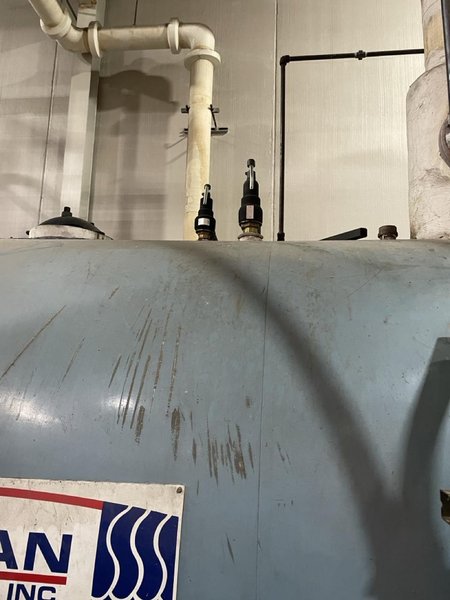 300 Hp. Superior High Pressure Steam Boiler, 150 psi, 1995 – 12.6 MBH Gordon Piatt Burner, Blowdown Separator