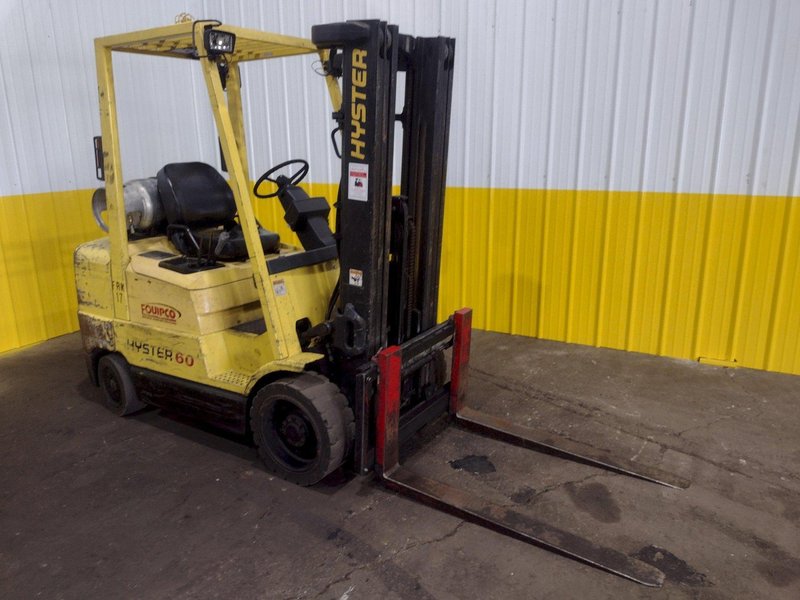 5550 LBS HYSTER MODEL #S60XM LP-GAS FORKLIFT: STOCK #18834