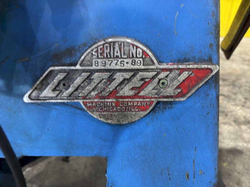 2,000 LBS X 12&quot; LITTELL MODEL #20-12 DOUBLE END PULL OFF UNCOILER COIL REEL: STOCK #23709