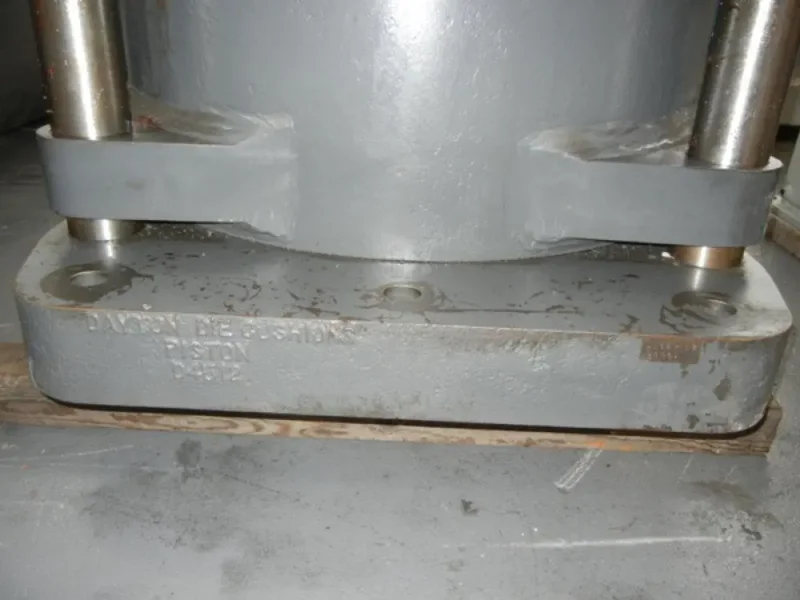 USED DAYTON HEAVY DUTY PNEUMATIC DIE CUSHION, Model HC36, 102 Tons, YEAR: 2014