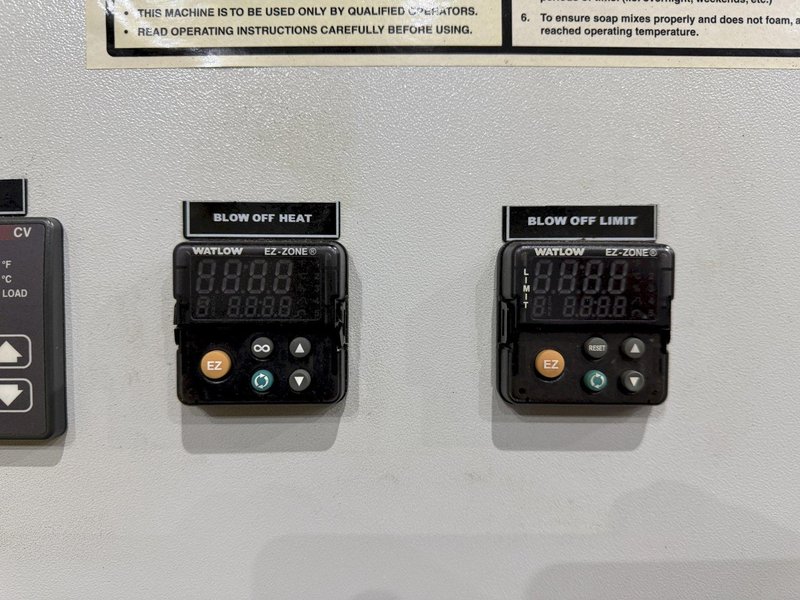 2018 JENFAB STAINLESS MODEL #LJ 19" ROTARY DRUM WASH / RINSE / DRAY PARTS WASHER SYSTEM: YOBRO #24681