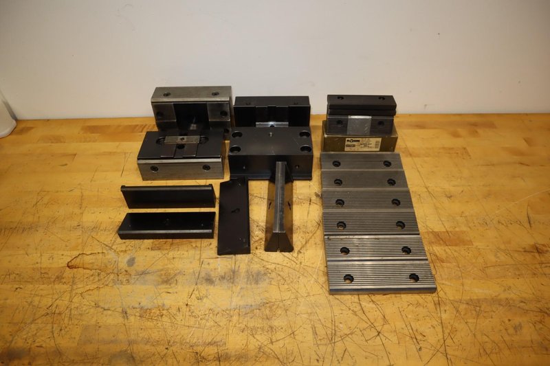 ROHM RKK Series Vise Jaws &amp; Jaw Plates For 160MM &amp; 200MM Vises- Auction Item
