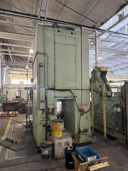 630 TON AIDA MODEL #K-630 KNUCKLE JOINT PRESS, NEW 1991: YOBRO #25820