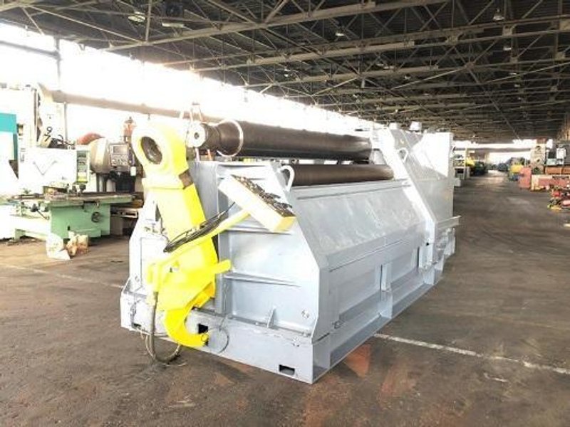 10' X 1/2" HAEUSLER DOUBLE INITIAL PINCH PLATE BENDING ROLL