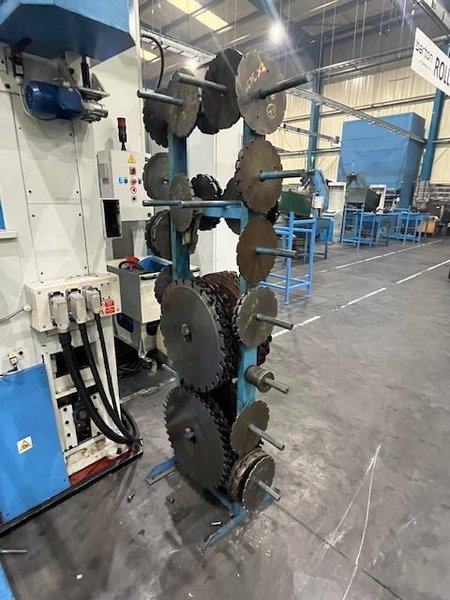 Smart Model NG W 40 EVI  Flat Die Thread Rolling Machine with SEMS Unit