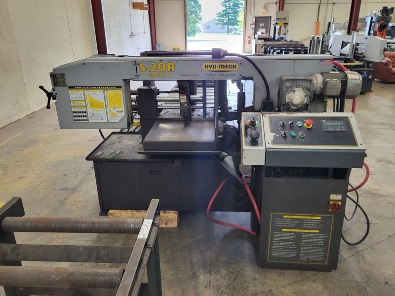 13″ X 18″ HYD-MECH S-20A Series III Automatic Horizontal Bandsaw, 2008