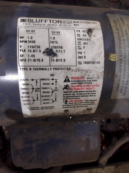 2,000 LBS X 96" X 72" ECONOLIFT MODEL #DT-SL38-20 LIFT TABLE: YOBRO #24990