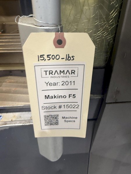 2011 Makino F5 CNC Vertical Machining Center For Sale