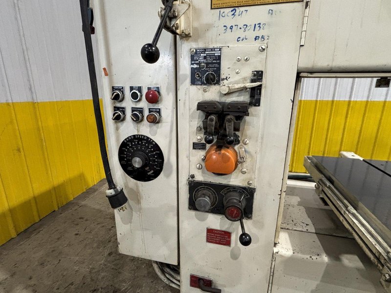20" DOALL MODEL #2012-2H3 VERTICAL BANDSAW WITH POWER TABLE: STOCK #23564