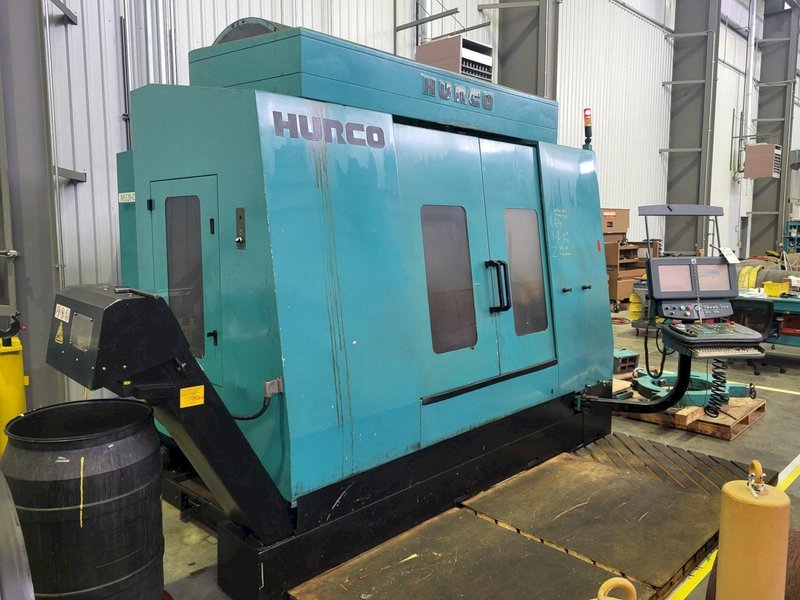 Hurco VMX50/50T CNC VMC, 2012 – 4-Axis H-400, Chip Conveyor, CTS Prep, WinMax