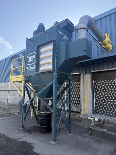 4,500 CFM FARR CAMFILL MODEL #GS8 DUST COLLECTOR: YOBRO #24724