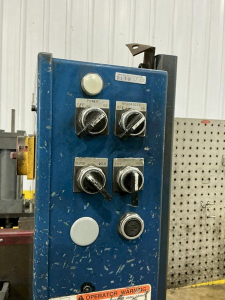 VOGEL TOOL MODEL #101-HPP HYDRAULIC TUBE SWAGING, PUNCHING &amp; NOTCHING MACHINE: YOBRO #25064