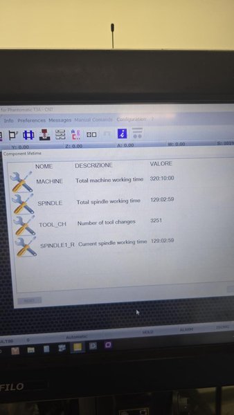Emmegi Phantomatic T3A Aluminum Profile Machining Center, 2022