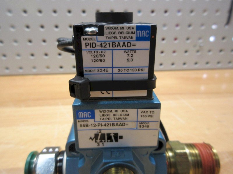 Used Haas 30-11061 SOLENOID VALVE ASSY TRP HIGH FLOW