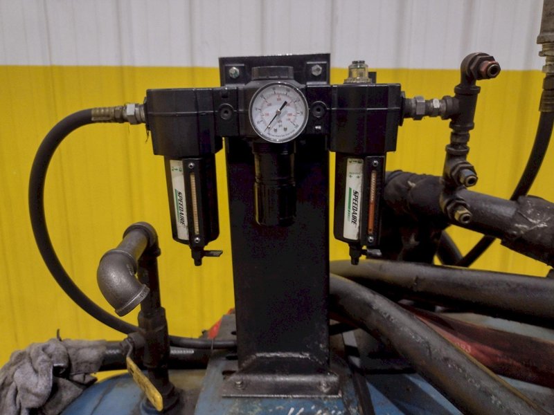 20 TON AIRAM PNEUMATIC 4 POST CUTOFF PRESS: YOBRO #24842