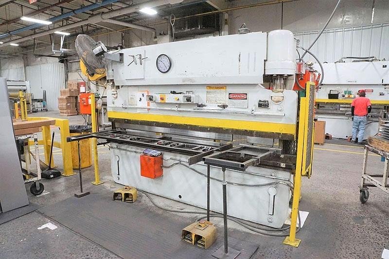 75 TON X 10' PACIFIC HYDRAULIC PRESS BRAKE: STOCK #77101